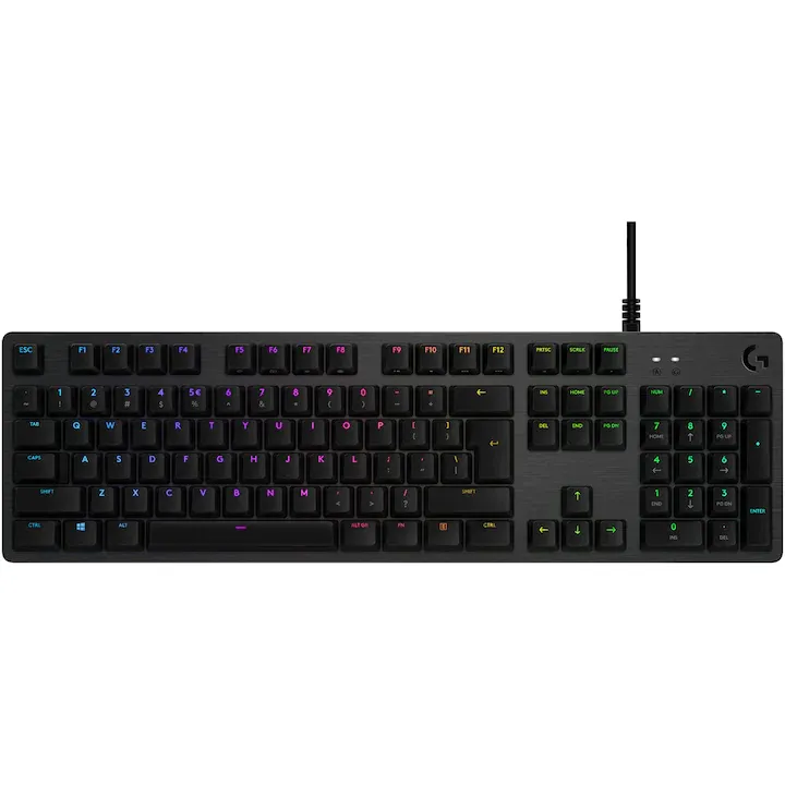 tastatura mecanica de gaming logitech cu switch-uri