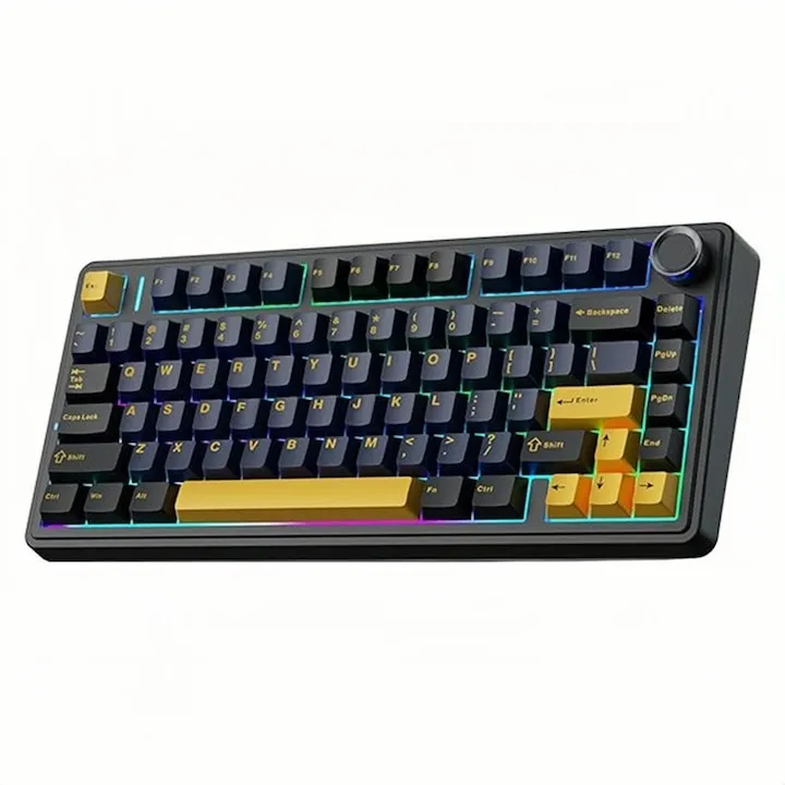 tastatura mecanica cu conectivitate bluetooth AULA F75