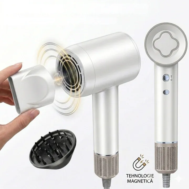 uscator de par cu difuzor ionic